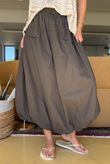The Moxie Bubble Skirt Chocolate